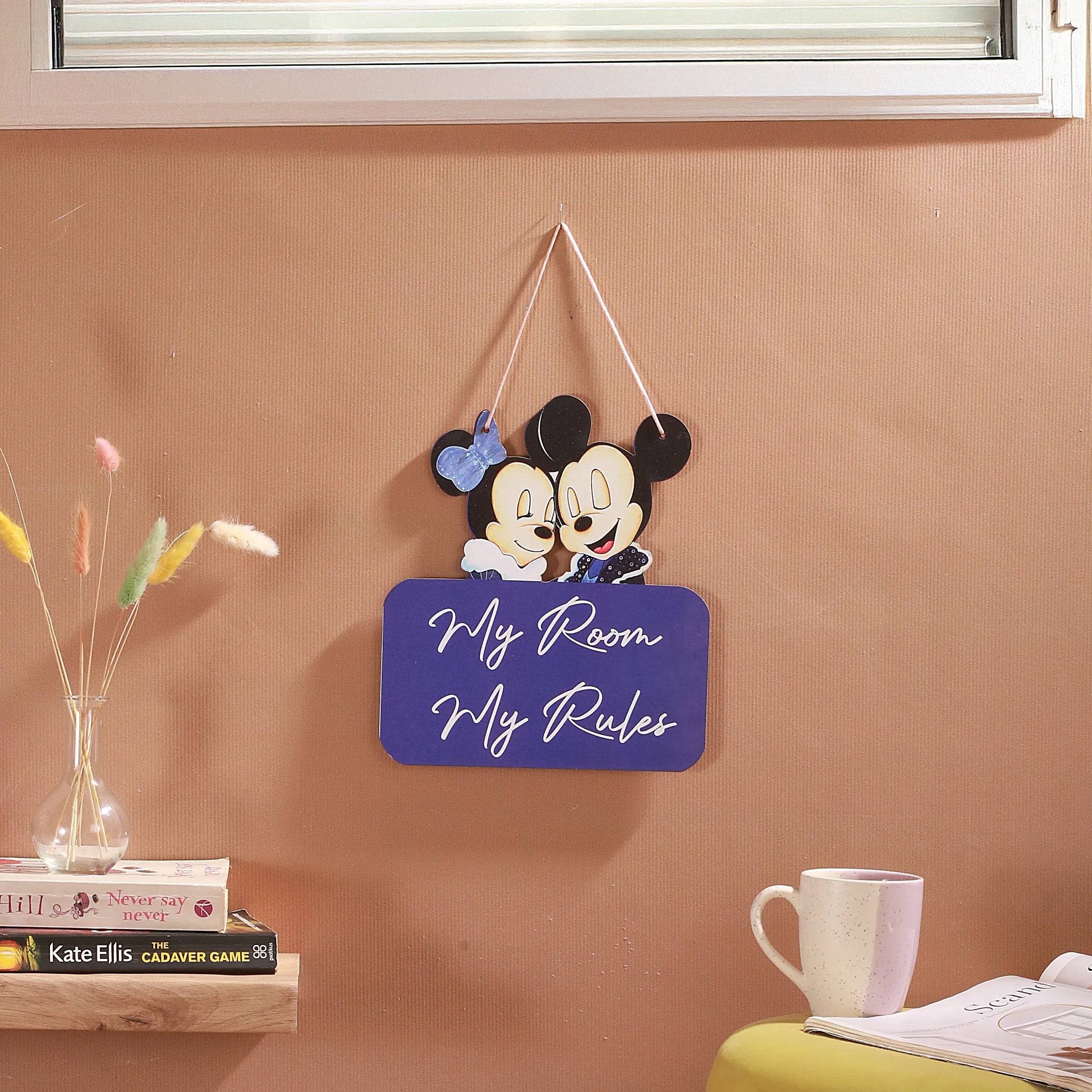 My Room, My Rules Wall Hanging