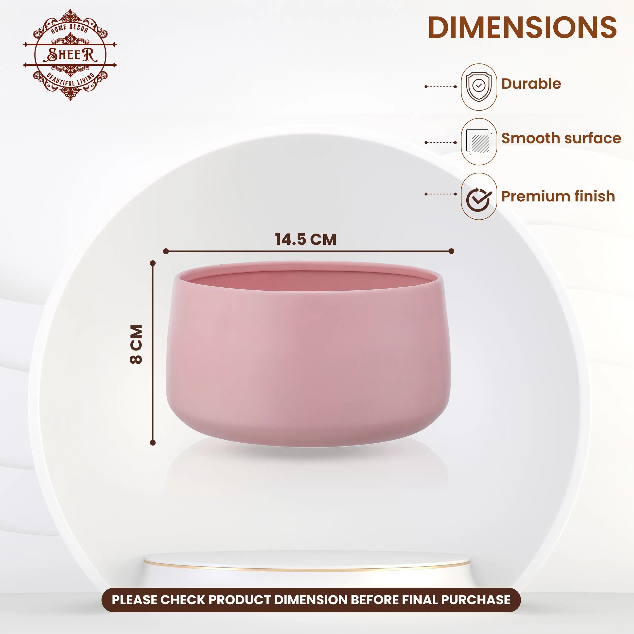 Calm Curve Planters Set