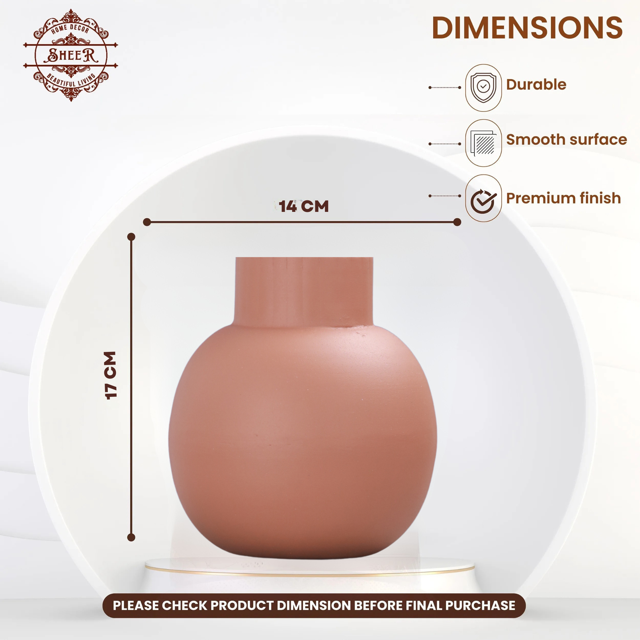 Rustic Glow Pot