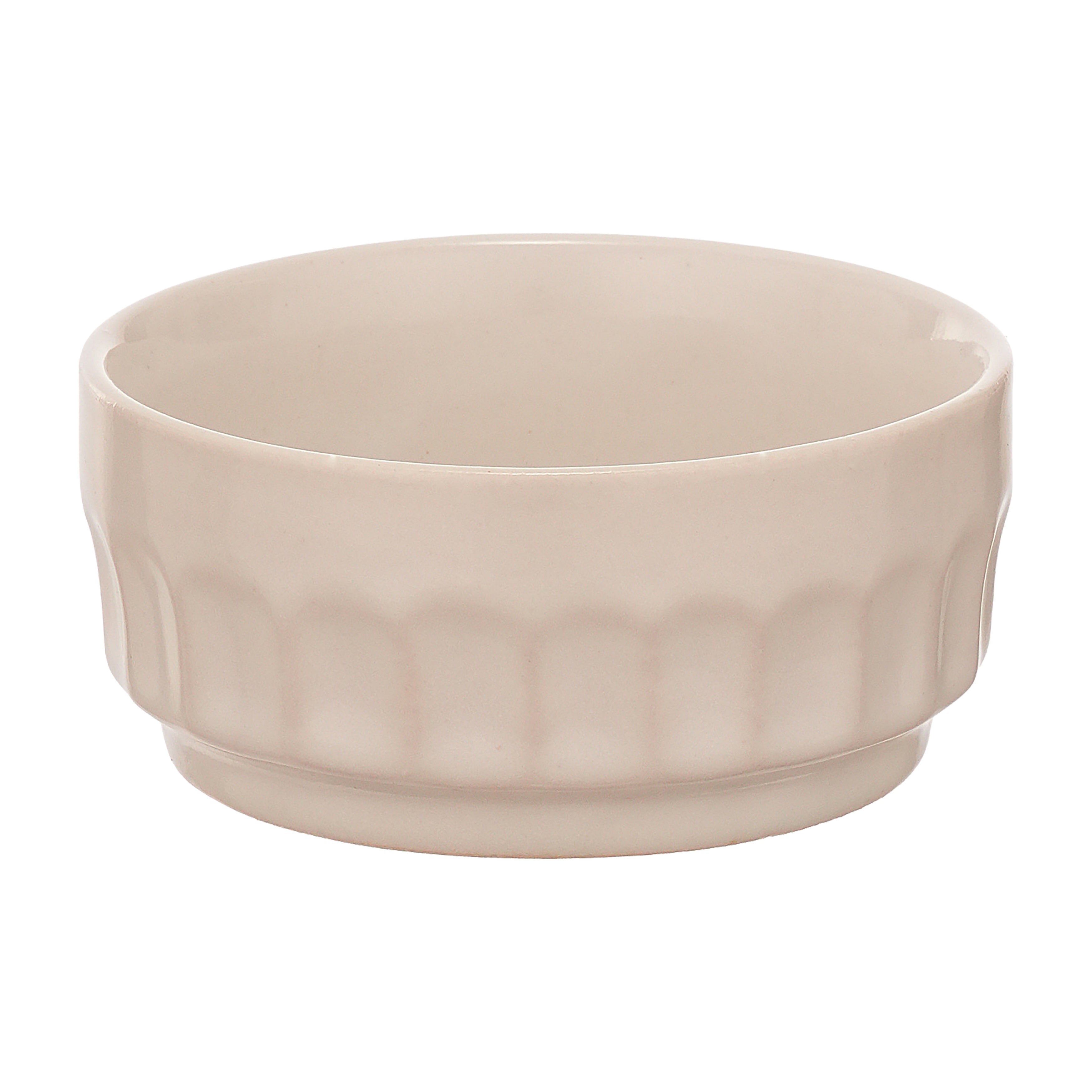 Floral Enamel Wooden Platter - Double Bowl Set