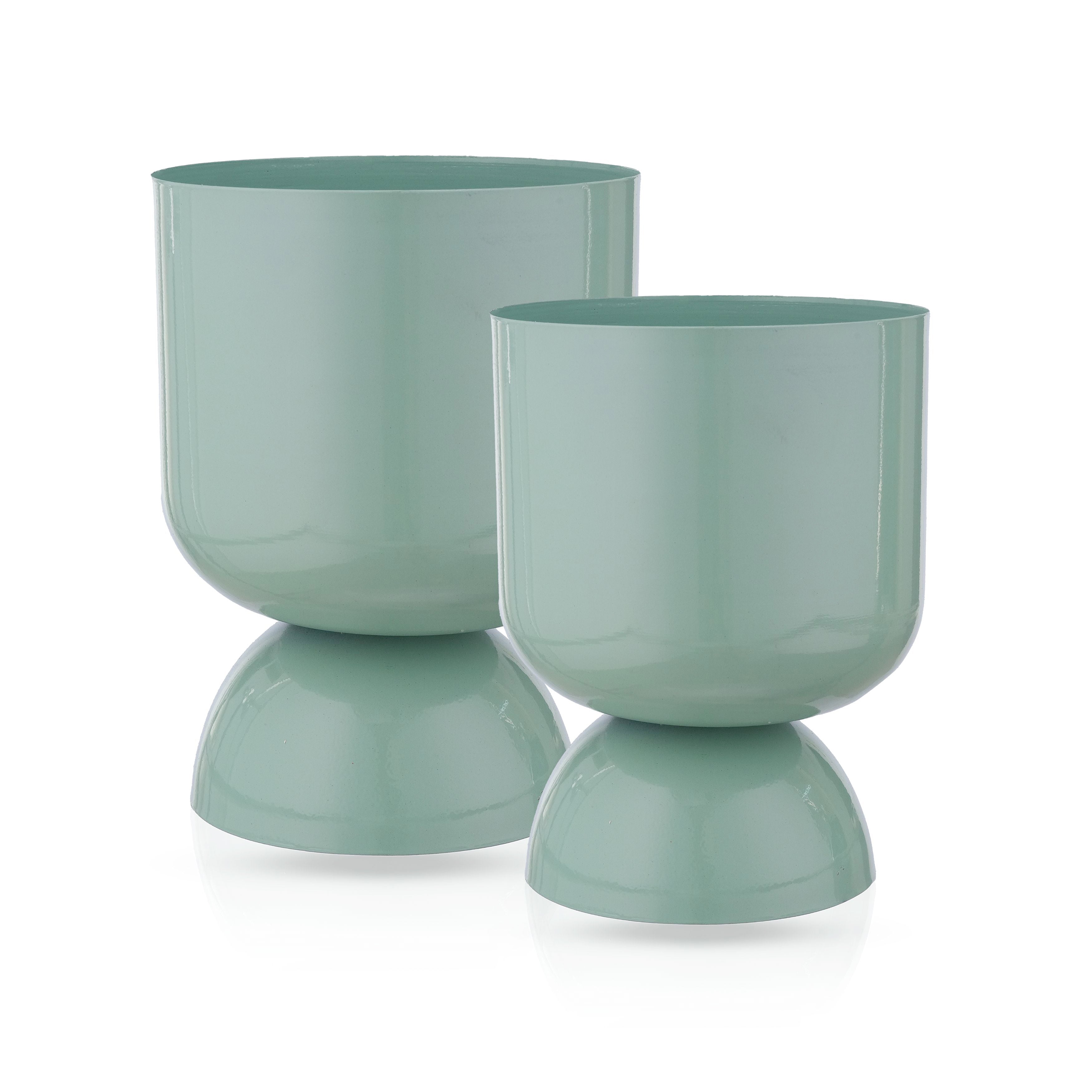 Aqua Luxe Planter Duo – Set of 2