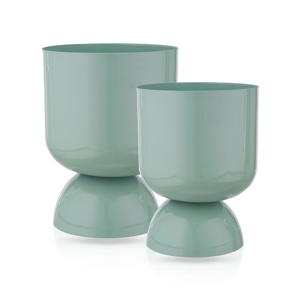 Aqua Luxe Planter Duo – Set of 2