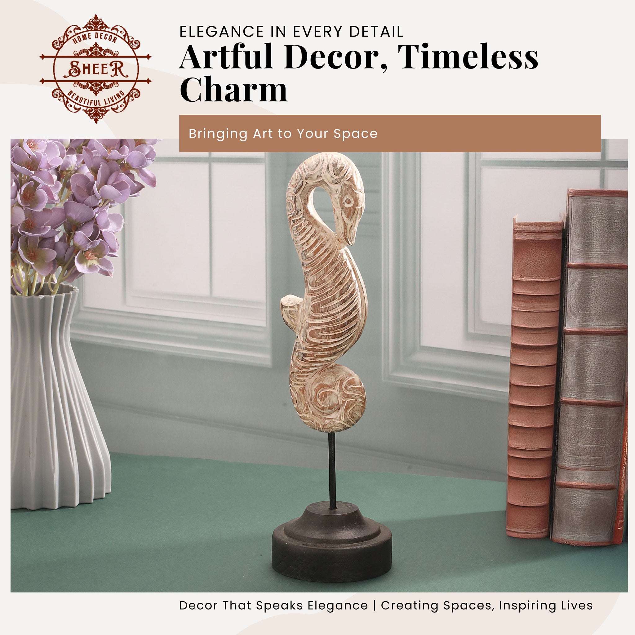 Antique Seahorse Memento