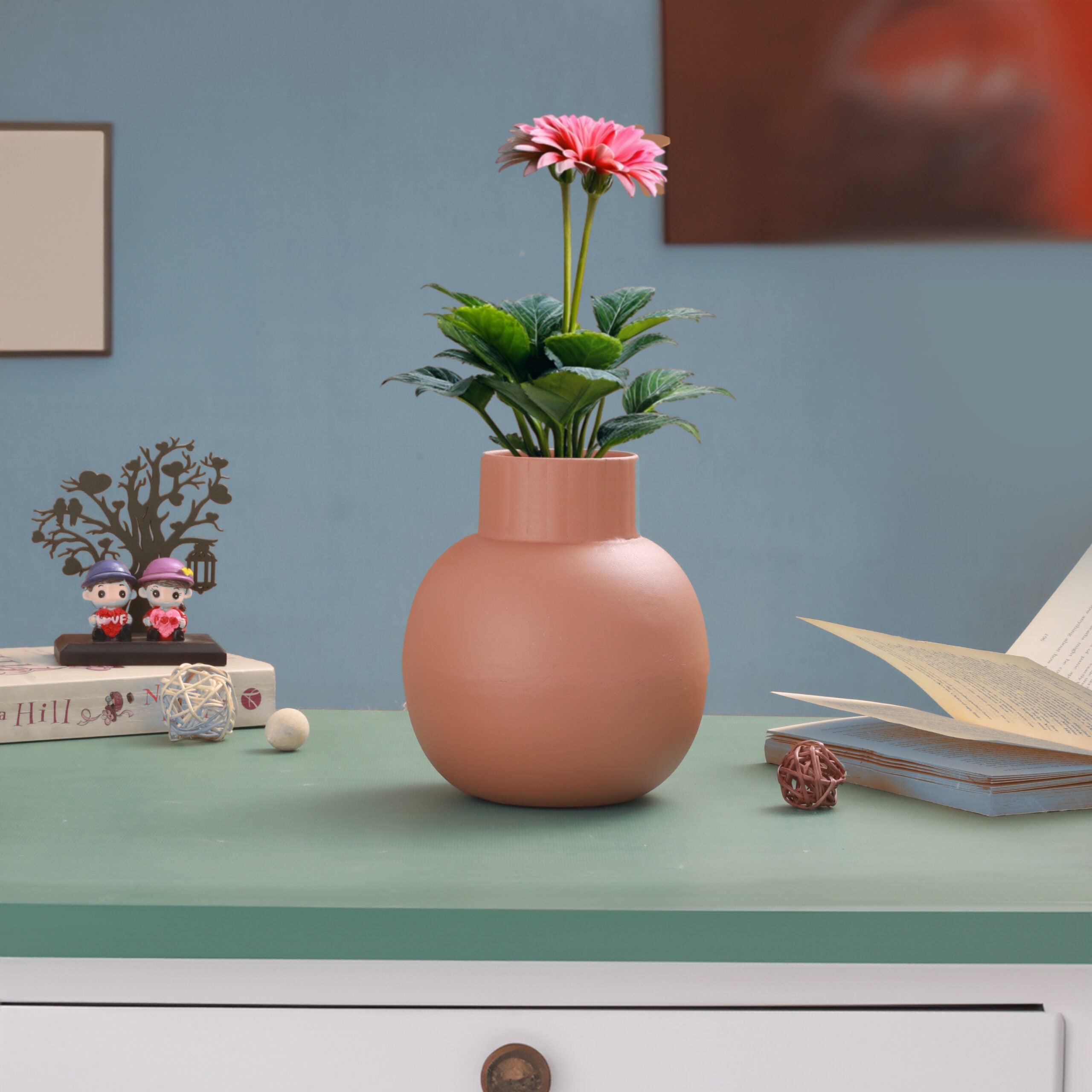 Rustic Glow Pot