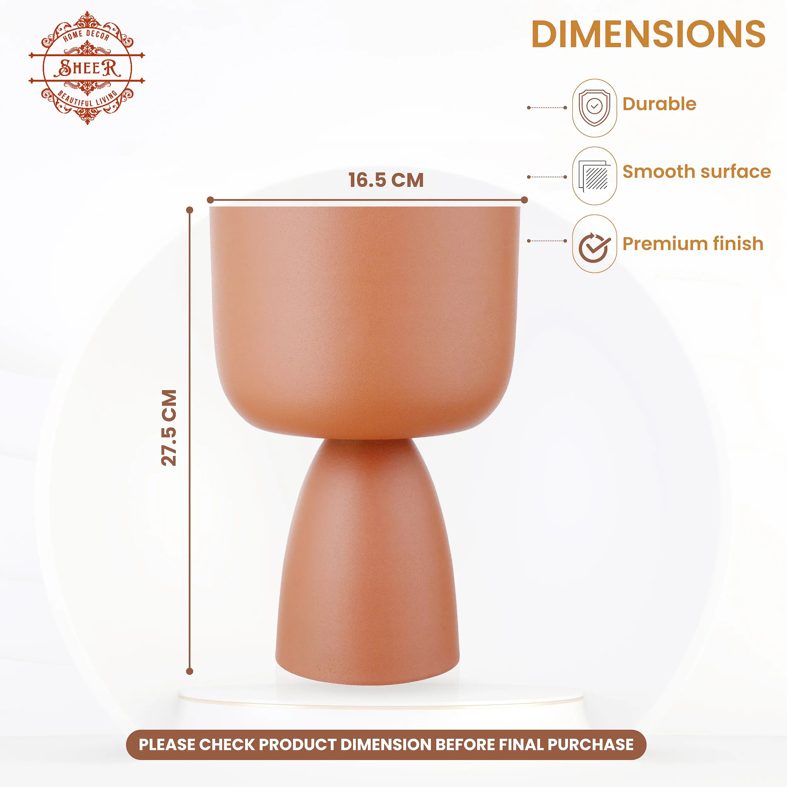 Terracotta Touch Planter