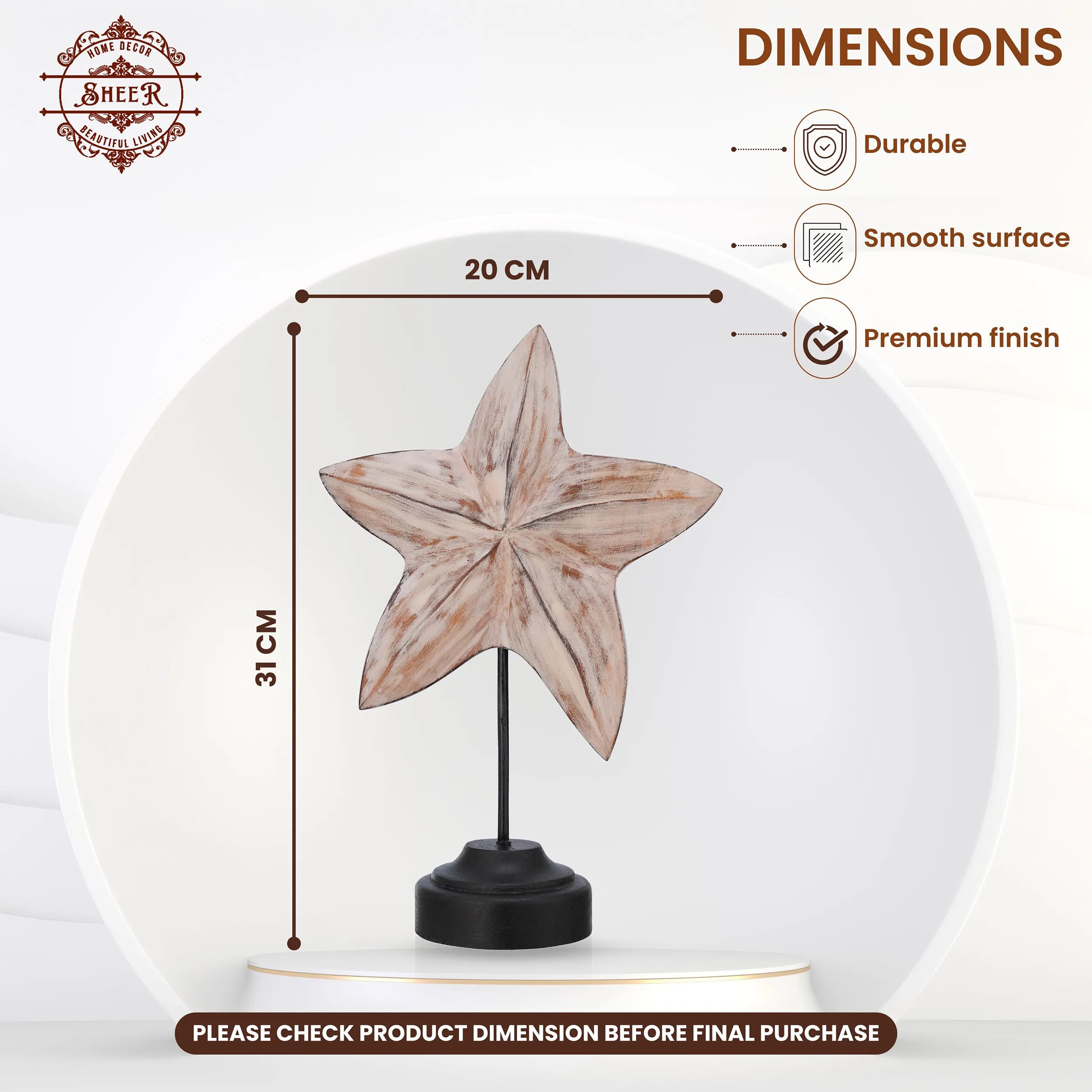 Ocean Treasure Starfish Memento