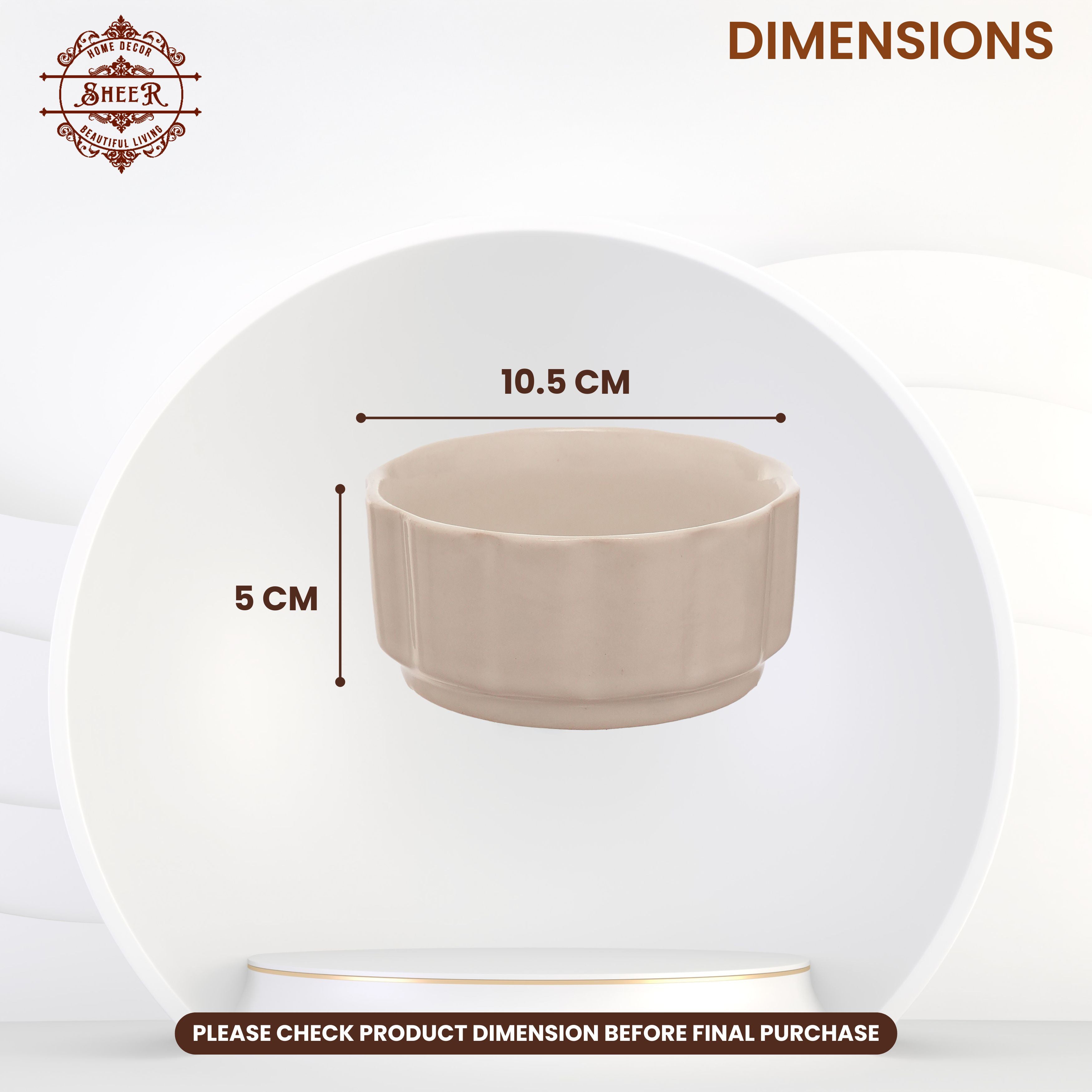 Floral Enamel Round Wooden Platter - Single Bowl Set