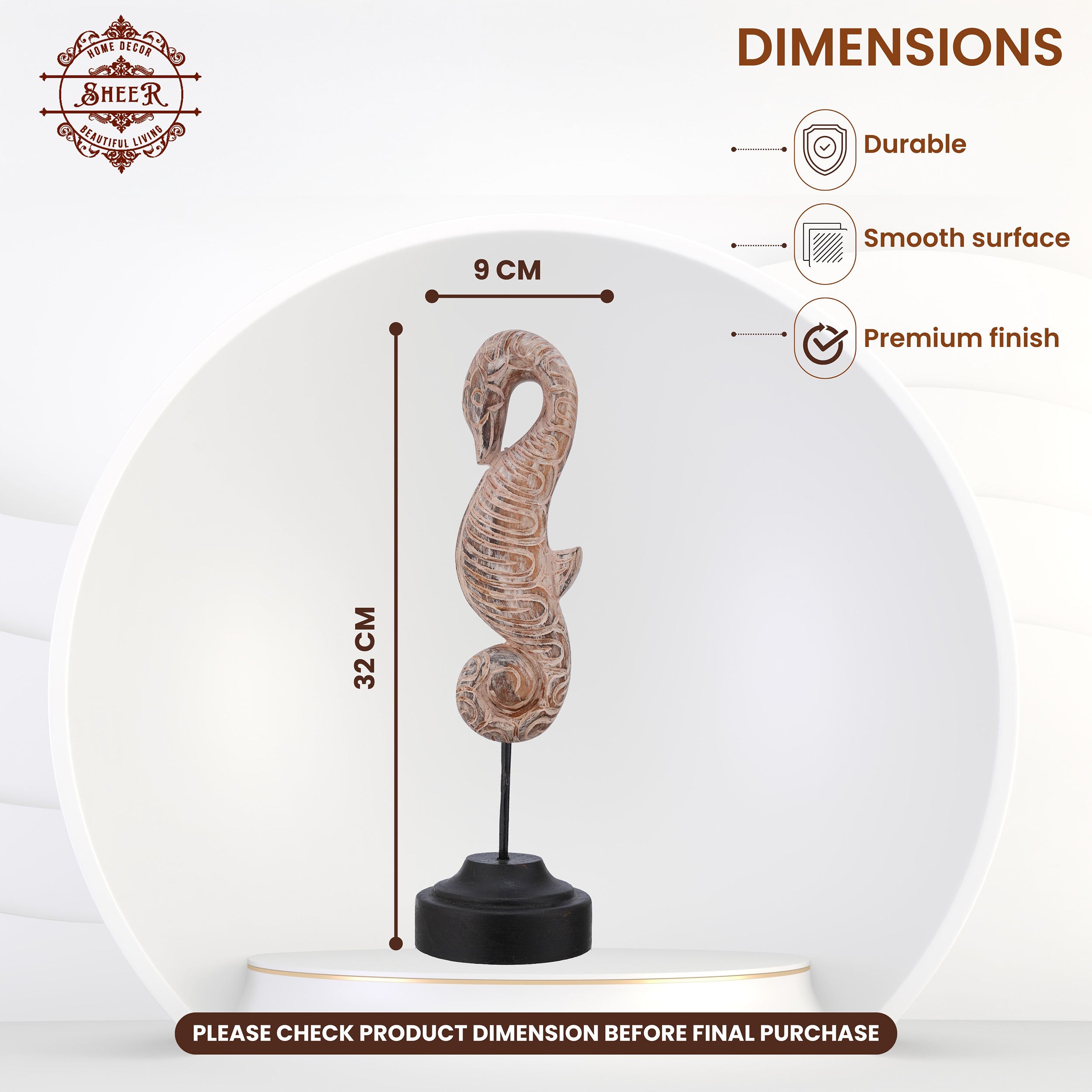 Antique Seahorse Memento