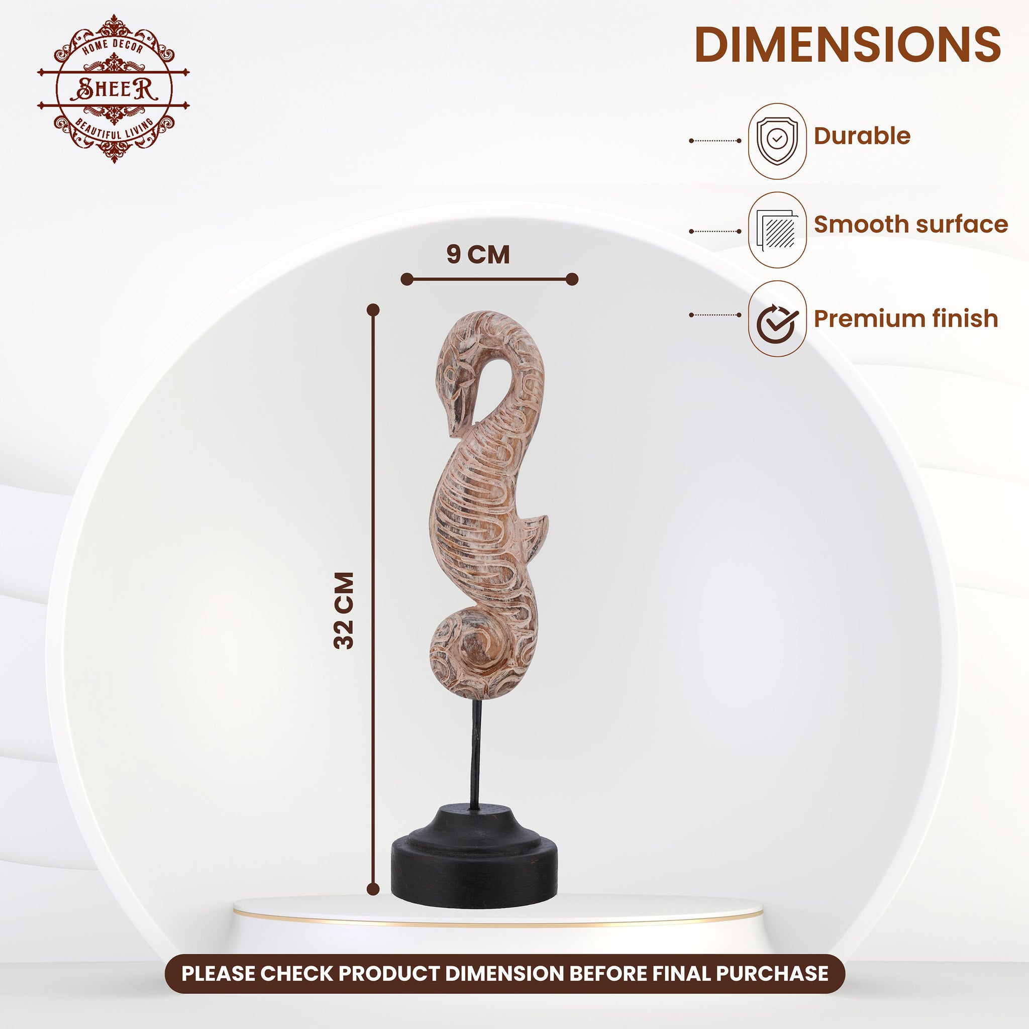 Antique Seahorse Memento