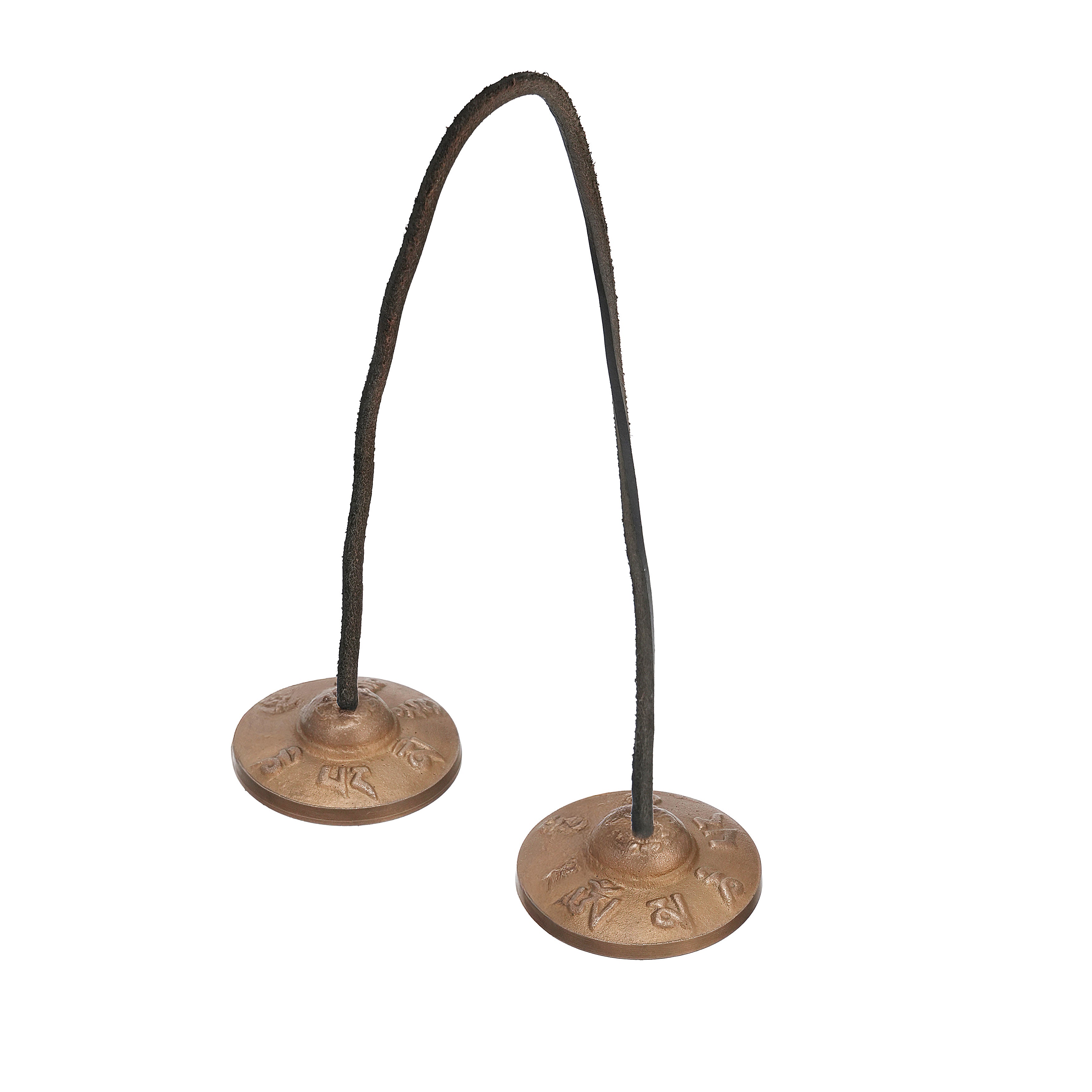 MANGIRA 7 SYMBOL Antique Brass Spiritual Artifact 